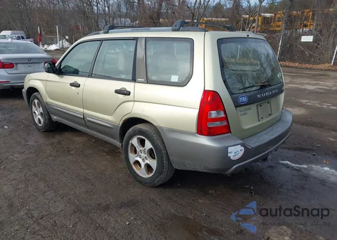 2003 Subaru Forester Xs из США, поврежденный, VIN JF1SG65623H767025